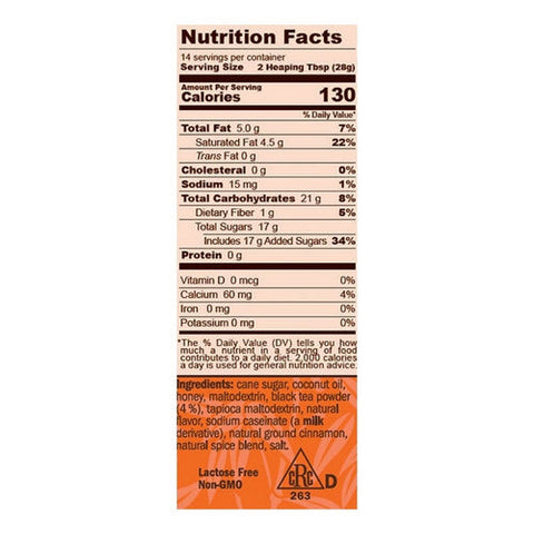 David Rio, Chai Spice Tiger, 14 Oz(Case Of 6) David Rio