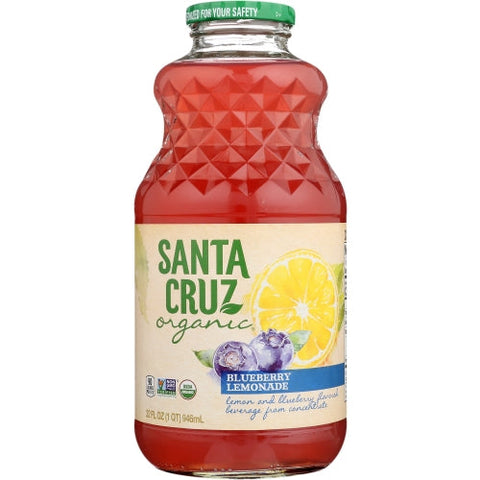 Santa Cruz, Juice Blubry Lmnade Org, Case of 12 X 32 Oz Santa Cruz