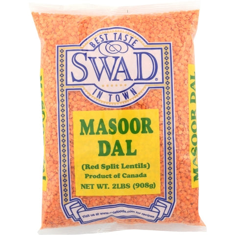 Swad, Dal Masoor, 32 Oz(Case Of 6) Swad