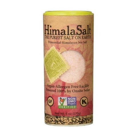 Himala Salt, Primordial Himalayan Sea Salt Fine Grain Shaker, 6 Oz Himala Salt