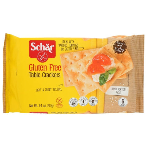 Schar, Cracker Gf Table Wf, Case of 5 X 7.4 Oz Schar