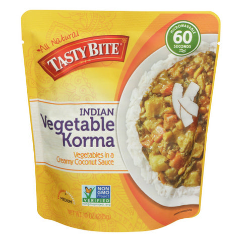 Tasty Bite, Vegetable Korma Entree, 10 Oz(Case Of 6) Tasty Bite