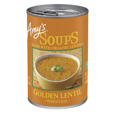 Amys, Golden Lentil Soup, 14.4 Oz(Case Of 12) Amys