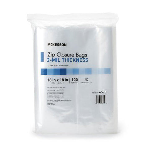 McKesson, Zip Closure Bag, Pack Of 100 McKesson