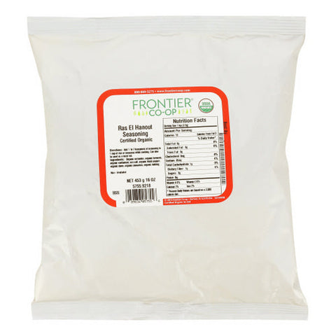 Frontier Coop, Organic Ras El Hanout Seasoning, 16 Oz Frontier Coop