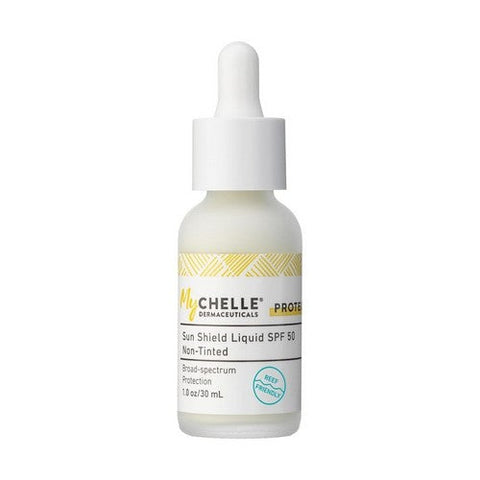 MyChelle Dermaceuticals, Protect Sun Shield Liquid Sunscreen Spf 50 Non-Tinted, 1 Oz MyChelle Dermaceuticals