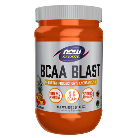 Now Foods, BCAA Blast Powder, Tropical Punch 21.16 Oz Now Foods