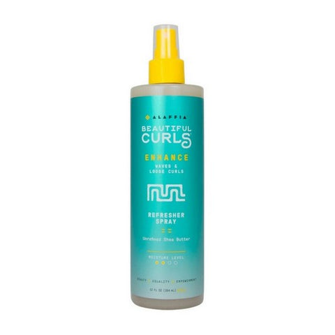 Alaffia, Beautiful Curls Curl Enhance Refresher Spray, 12 Oz Alaffia