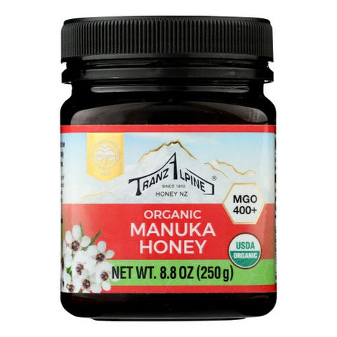 Tranzalpine, Organic Manuka Honey MG400+, 8.8 Oz Tranzalpine