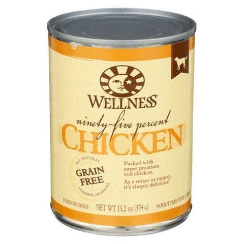 Wellness, Dog Food 95% Chicken, 13.2 Oz Wellness