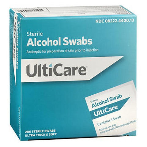 Ulticare, Sterile Alcohol Swabs, 200 Count Ulticare