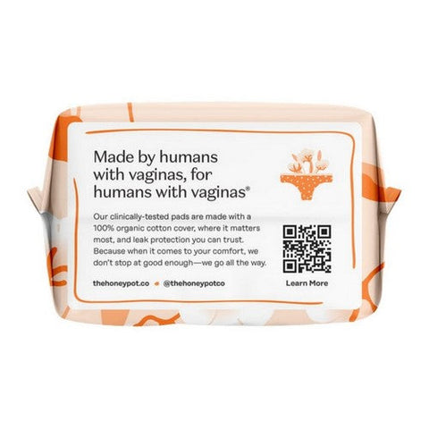 The Honey Pot, Organic Top Sheet Everyday Non Herbal Pantiliners, 30 Count