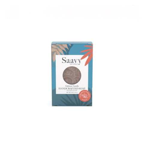 Saavy Naturals, Tahitian Vanilla Handcrafted Soap, 1 Saavy Naturals