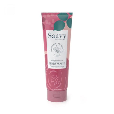 Saavy Naturals, Bulgarian Rose Body Wash, 8.5 Oz Saavy Naturals