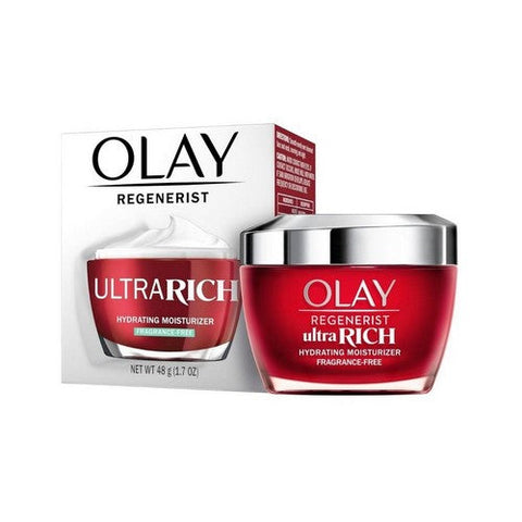 Olay, Regenerist Ultra Rich Hydrating Moisturizer Fragrance-Free, 1.7 Oz Olay