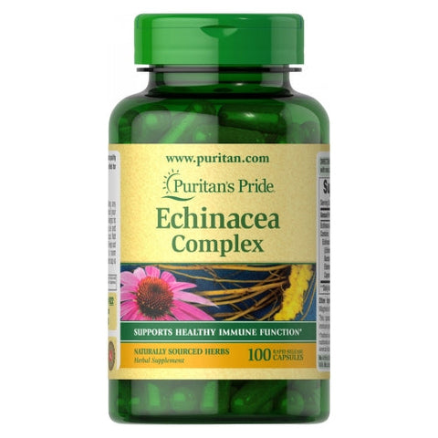 Puritan's Pride, Echinacea Complex, 100 Capsules Puritan's Pride