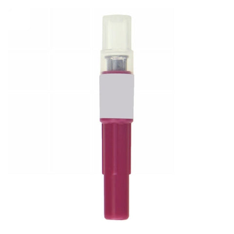 Ideal, Ideal Disposable Aluminum Hub Needle 18 x 3/4" Pink, 1 Each Ideal
