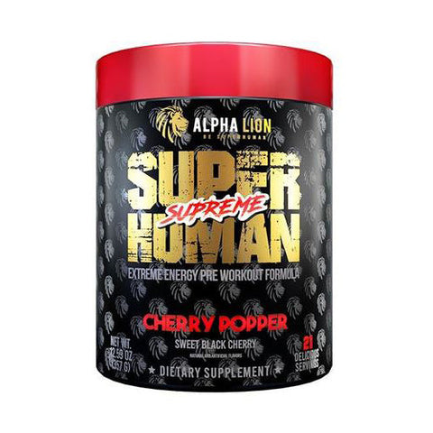 Alpha Lion, Superhuman Supreme, Sweet Black Cherry 21 Servings Alpha Lion