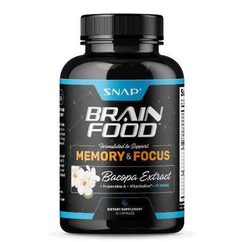 Snap Supplements, Brain Food, 60 Caps Snap Supplements