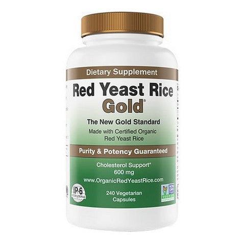 IP-6 Internional INC, Ip6 Red Yeast Rice Gold, 240 Caps IP-6 Internional INC
