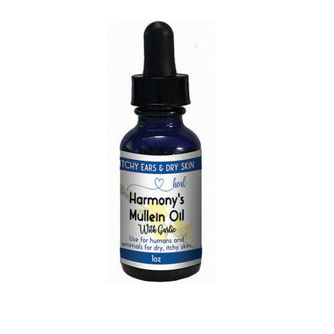 Harmony, Mullein Ear Oil With Garlic, 1 Oz Harmony