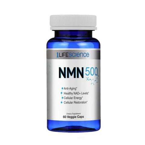 1Lifescience, NMN500, 60 VegCaps