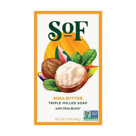 South Of France Soaps, Triple Milled Bar Soap Shea Butter, 1.7 Oz South Of France Soaps