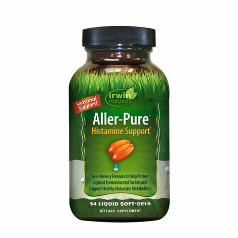 Irwin Naturals, Aller-Pure Histamine Clear, 54 Softgels Irwin Naturals