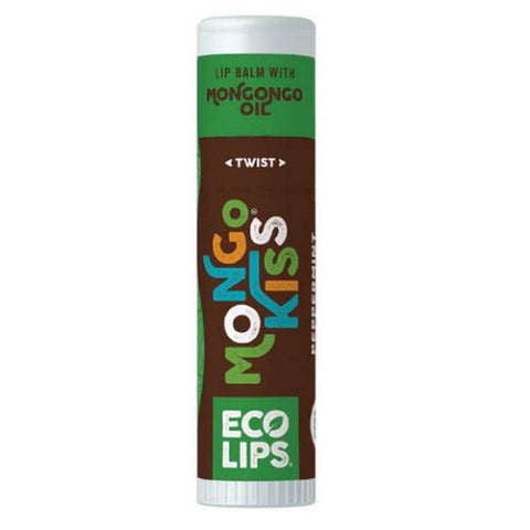 Peppermint Mongo Kiss Lip Balm 0.25 Oz by Eco Lips