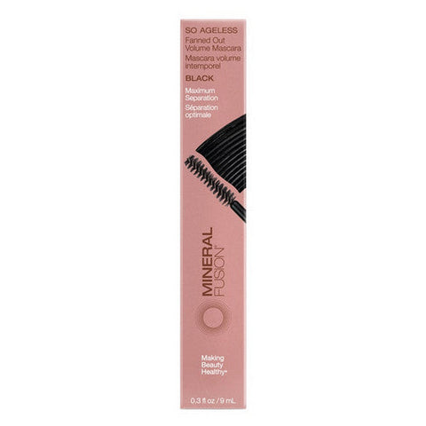 Mineral Fusion, Black SO Ageless Fanned Out Volume Mascara, 0.3 Oz Mineral Fusion