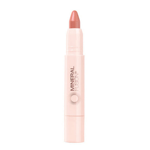 Mineral Fusion, Sheer Moisture Lip Tint Glisten, 0.10 Oz Mineral Fusion
