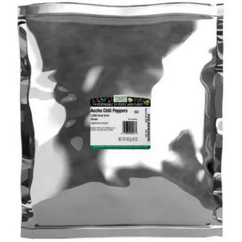 Frontier Coop, Ancho Chili Pepper Whole, 1 Lb Frontier Coop