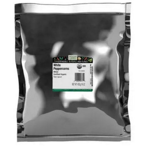 Frontier Coop, Organic White Peppercorns, 1 Lb Frontier Coop