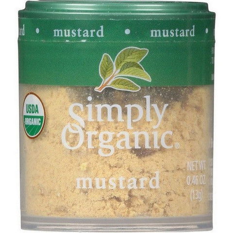Simply Organic, Organic Mustard Seed Ground, 0.46 Oz Simply Organic