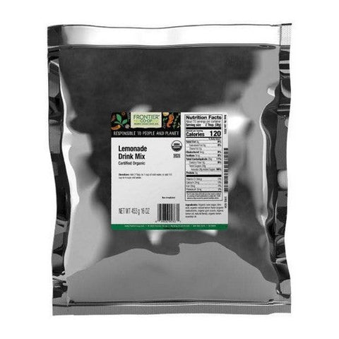 Frontier Coop, Organic Lemonade Drink Mix, 1 Lb Frontier Coop
