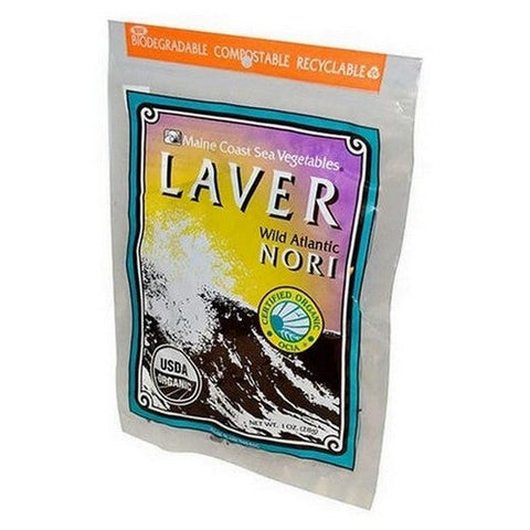 Maine Coast Sea Vegetables, Whole Laver Leaf, 1 Oz Maine Coast Sea Vegetables