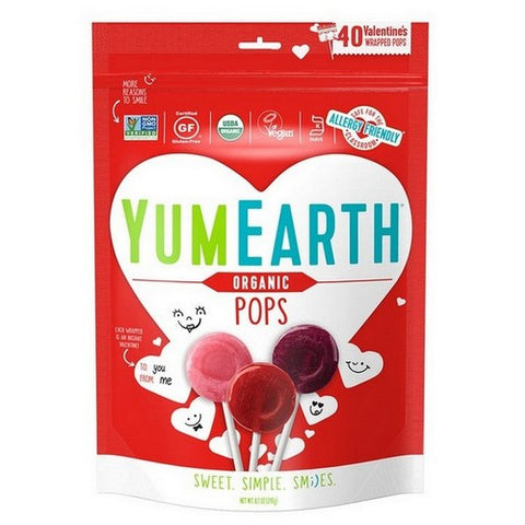 Yogi, Valentine Organic Fruit Pops, 8.73 Oz Yogi