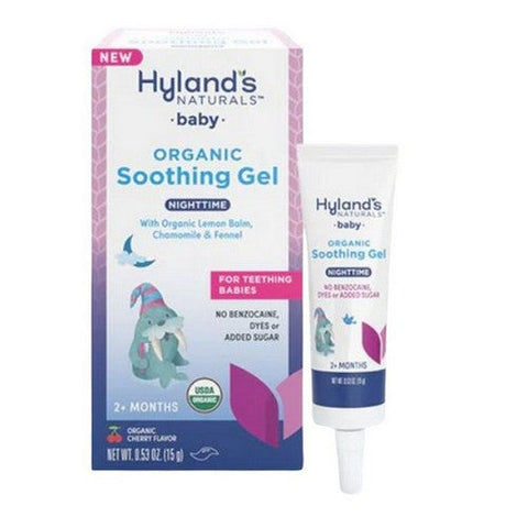 Hylands, Organic Soothing Gel Night, 0.53 Oz Hylands