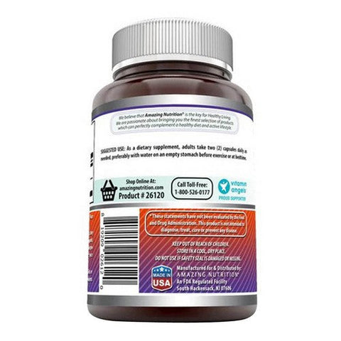 Amazing Nutrition, Amazing Formulas L-Arginine/L-Ornithine, 1500 mg, 120 Caps Amazing Nutrition