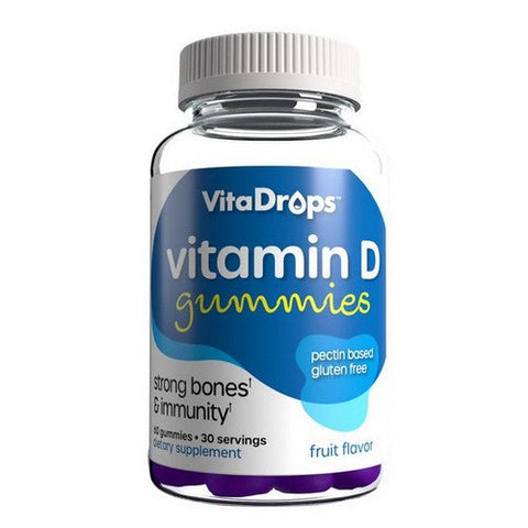 Vitadrops, Vitamin D, 50 Mcg, 60 Gummies Vitadrops