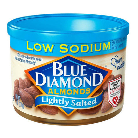 Blue Diamond, Almonds Lightly Salted, 6 Oz(Case Of 12) Blue Diamond