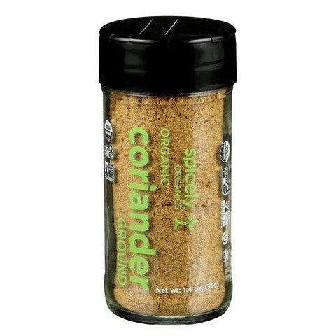 Spicely Organics, Organic Coriander Ground, 1.4 Oz (Case Of 3) Spicely Organics