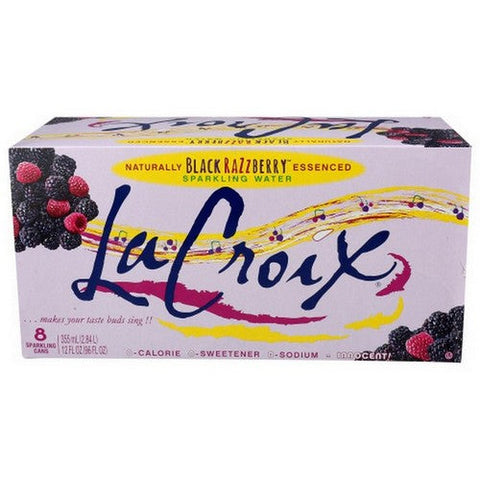La Croix, Sparkling Water Black Razzberry, 96 Oz (Case Of 3) La Croix