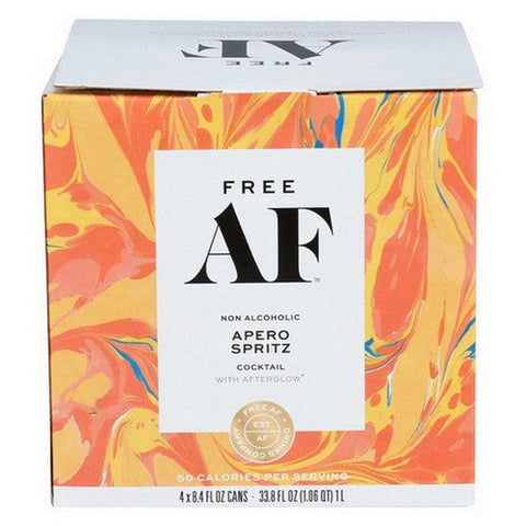 Free Af, Apero Spritz Non Alcoholic Cocktail, 1 Litres (Case Of 6) Free Af