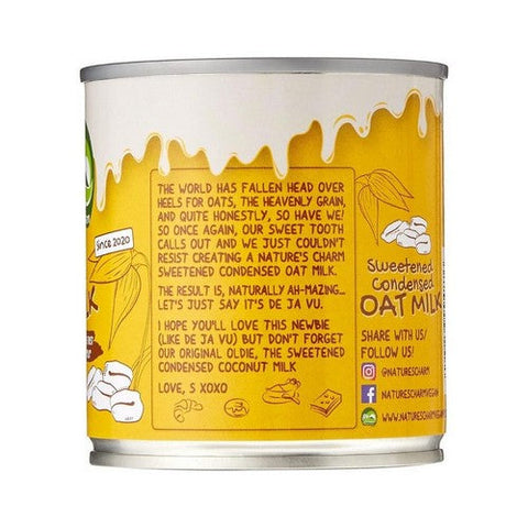 Natures Charm, Sweetened Condensed Oat Milk, 11.25 Oz(Case Of 6)