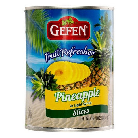 Gefen, Pineapple Slices, 20 Oz(Case Of 24) Gefen