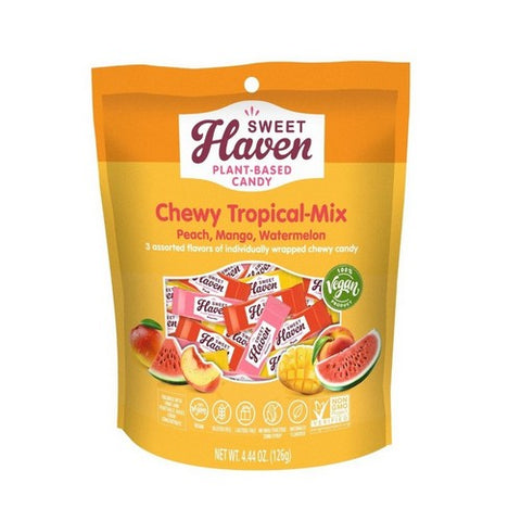 Sweet Haven, Candy Chewy Tropical Pouch, 4.44 Oz(Case Of 6) Sweet Haven
