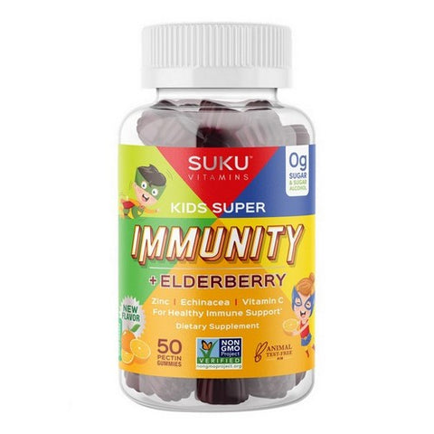 Kid's Super Immunity 50 Gummies by SUKU Vitamins