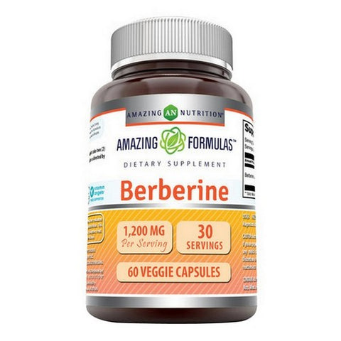 Amazing Nutrition, Amazing Formulas Berberine, 60 Veggie Capsules Amazing Nutrition