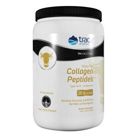 Trace Minerals, Collagen Peptides Type I & III Grass-Fed, 286 Grams Trace Minerals